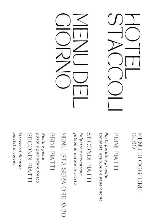 Staccoli Hotel